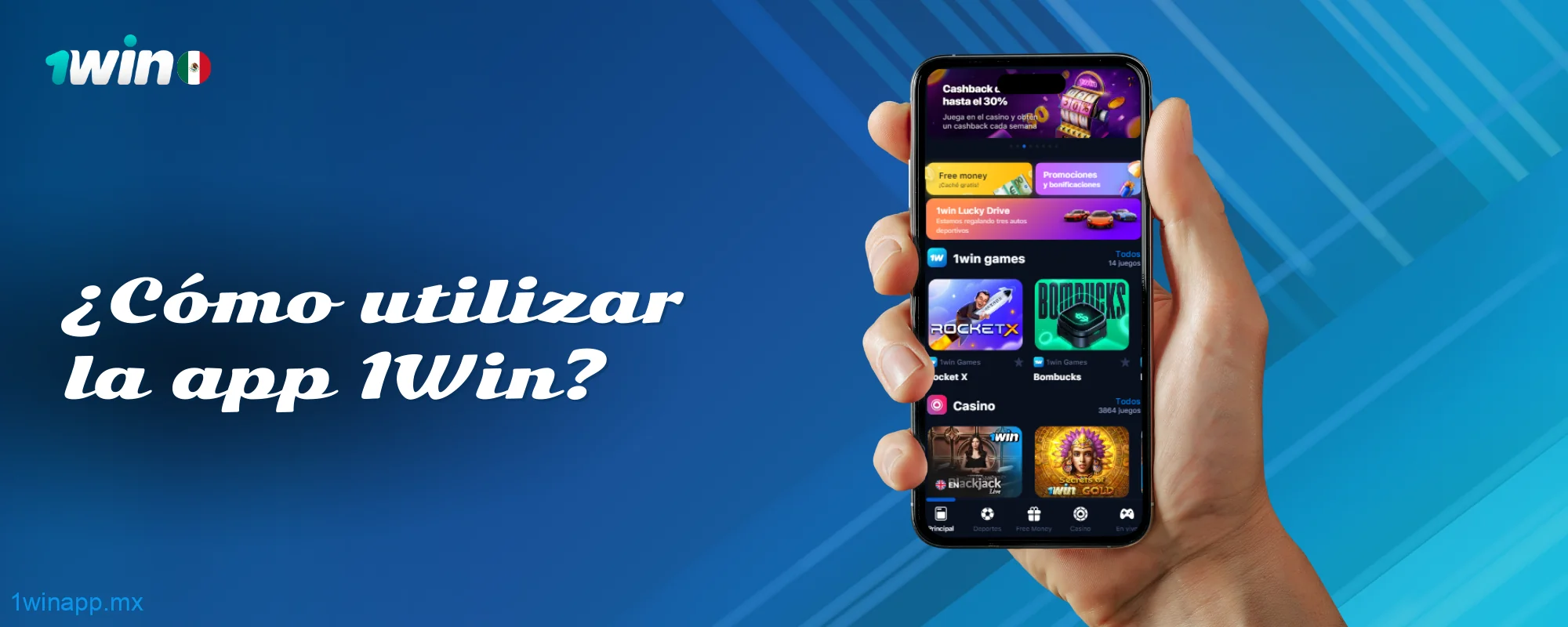 La aplicación 1Win tiene una interfaz amigable y sencilla que permite a los usuarios en México utilizarla fácilmente